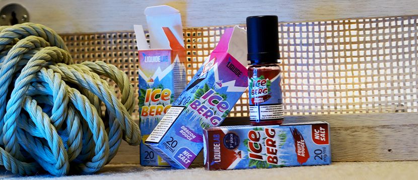 E-liquide Dragon Grenade Sel de Nicotine Iceberg - O'Jlab