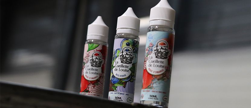 E-liquide Bleu d'Envie 50ml La Cueillette de Louise - E.Tasty