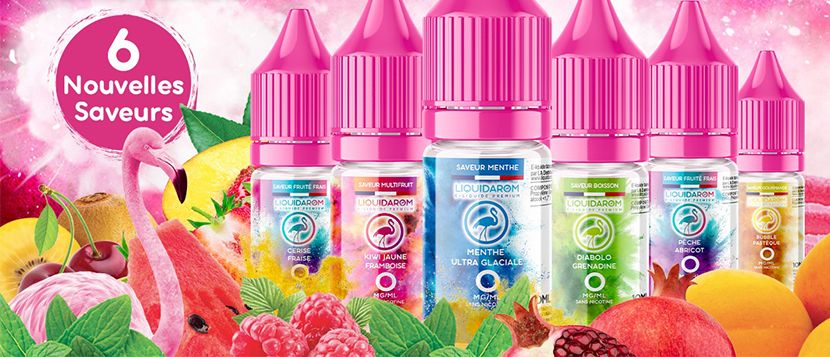 E-liquide Cerise Fraise 10ml - LiquidArom