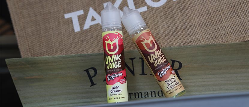 E-liquide Bisk’Cream 50ml Delicious - Unik Juice
