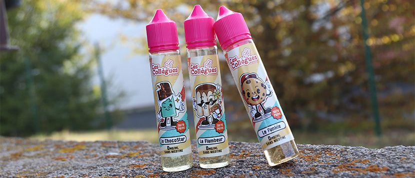 E-liquide Le Chocostar 50ml Les Collègues - LiquidArom