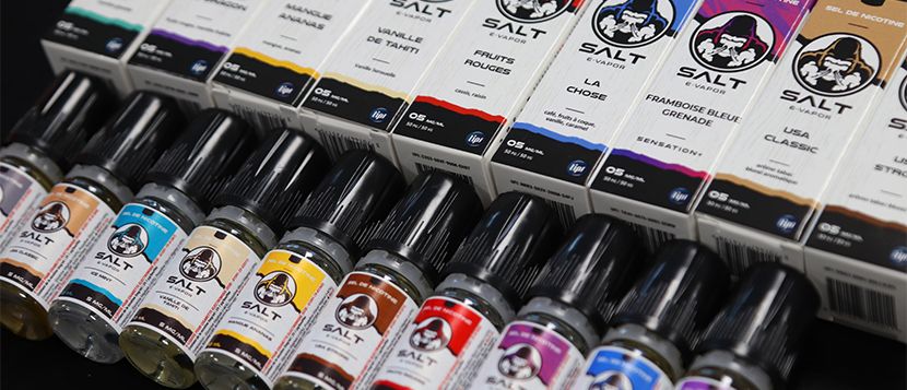 E-liquide Ice Mint Sel de Nicotine 10ml Salt E-Vapor - Le French Liquide