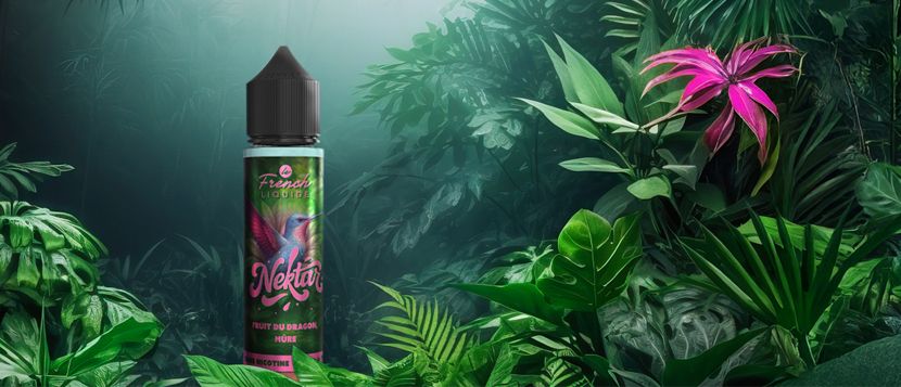 E-liquide Fruit du Dragon Mûre 50ml Nektar – Le French Liquide