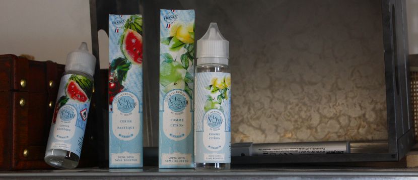 E-liquide Cassis Framboise Frais 50ml Le Petit Verger - Savourea
