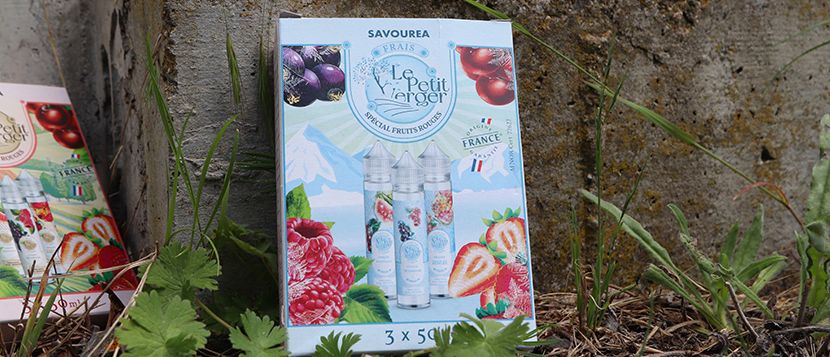 Pack Fruits Rouges Frais 3x50ml Le Petit Verger - Savourea