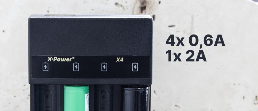 Rechargez 4 accus vite fait, bien fait !