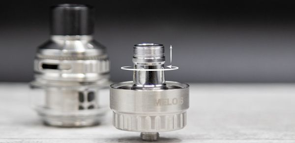 Comment changer la résistance du clearomiseur Melo 6 Eleaf ?