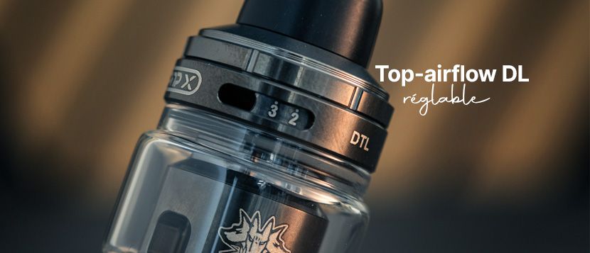 UForce-X 2 tank : 100% power-vaping et 0 fuite !