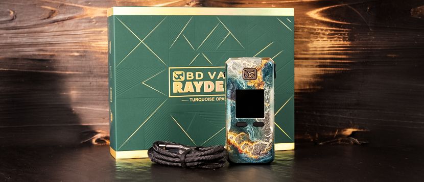 Box BD Vape Rayden Volcano 220 Rare Edition - Contenu de la boîte