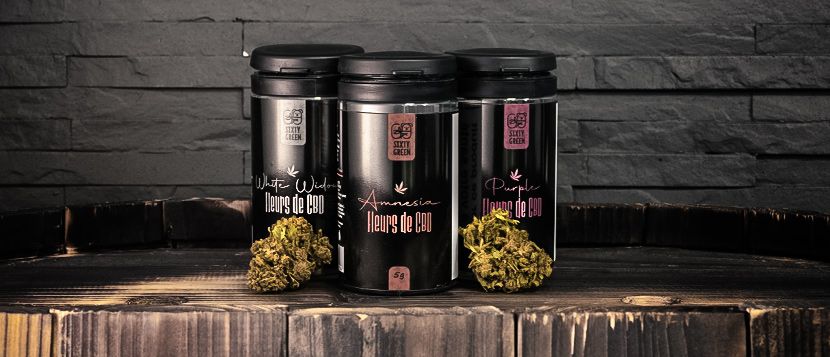 Pack Fleurs de CBD 3x5gr - Sixty Green