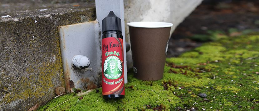 E-liquide Big Kawa Caramel Cerise 50ml - O’Jlab