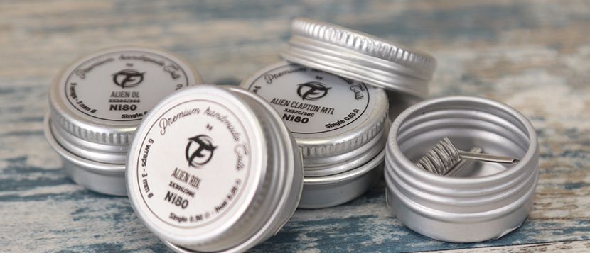 Coils Alien RDL Ni80 0.50Ω Handmade Series - Fumytech
