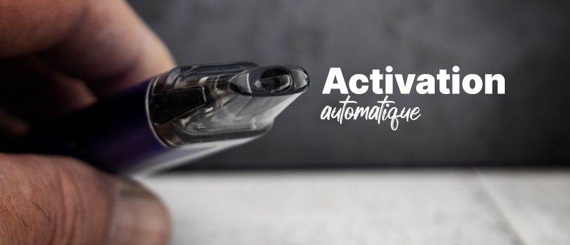 Une utilisation intuitive, sans bouton