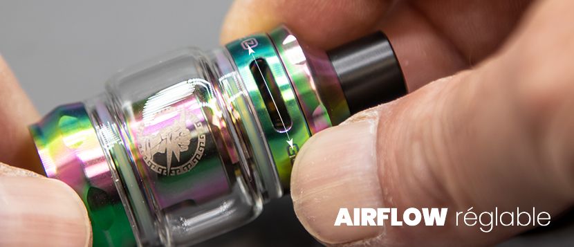 Airflow Z Nano 2 : antifuite, et ajustable