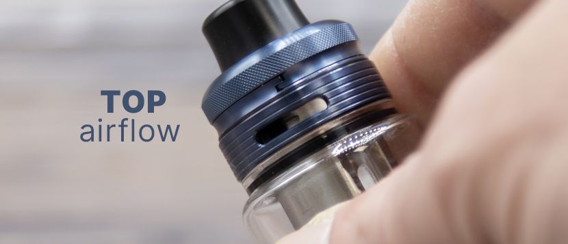La vape "type chicha" dans un clearomiseur antifuite