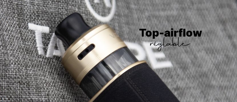 Pas de fuite d’e-liquide pour le kit Drag S3 French Riviera