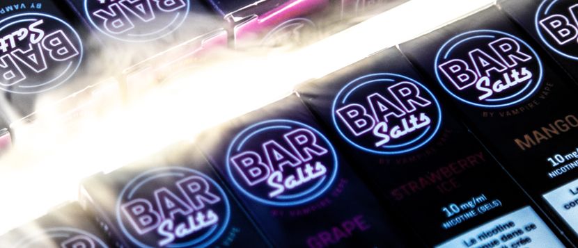 E-liquide Grape Sel de Nicotine Bar Salts - Vampire Vape