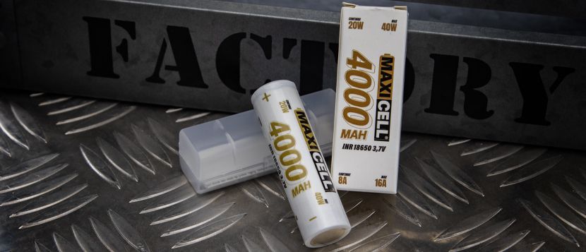 Accu 18650 4000mAh 16A – Maxicell