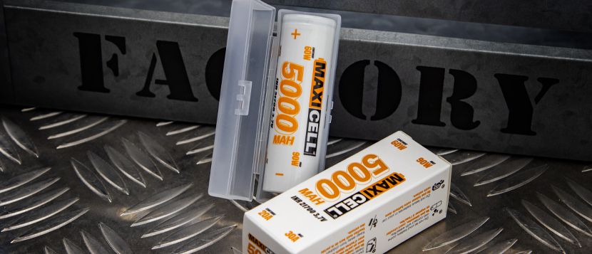 Accu 21700 5000mAh 30A – Maxicell