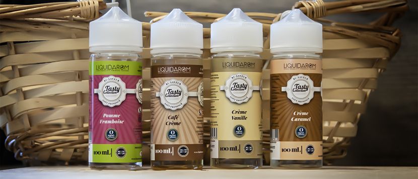 E-liquide Crème Caramel 100ml Tasty Collection - LiquidArom