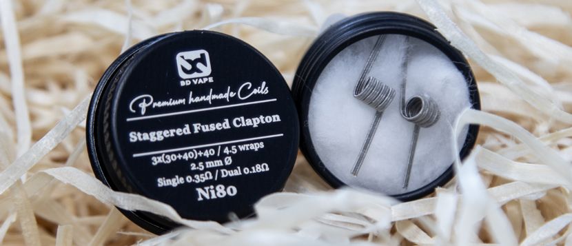 Coils Alien Clapton Ni80 0,3ohm handmade - BD Vape