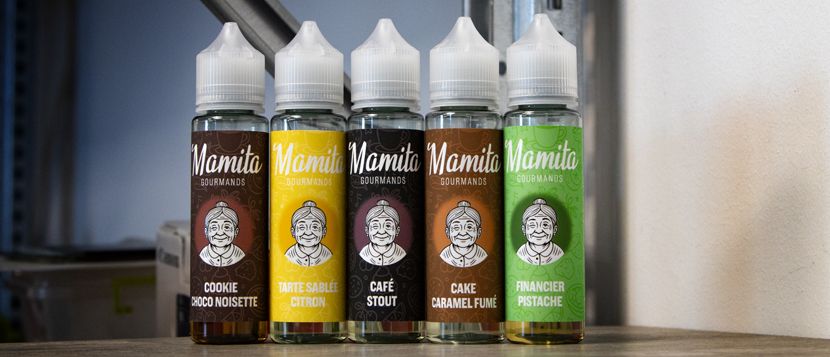 E-liquide Praliné Cacahuète Amande 50ml Mamita - Le Labo Basque