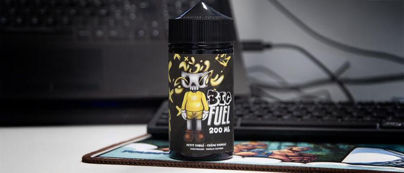 E-liquide Petit Sablé Crème Vanille 200ml Big Fuel - Maison Fuel