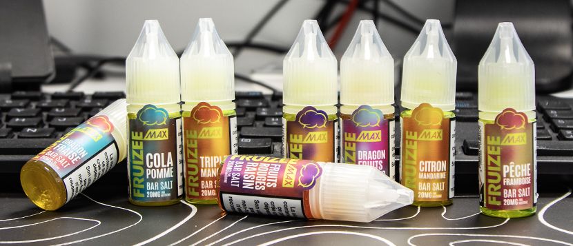 E-liquide Cola Pomme 10ml Bar Salt Fruizee Max - Eliquid France