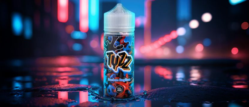 E-liquide Sucette Lait Fraise 100ml - Tyzz