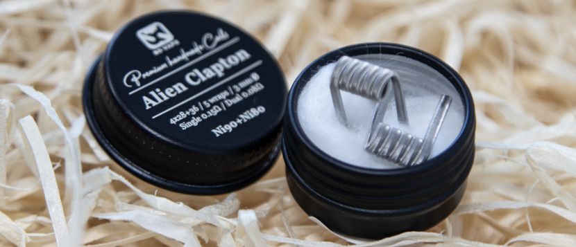 Coils Alien Clapton Ni80+Ni90 Handmade - BD Vape
