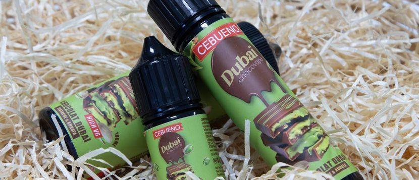 E-liquide Dubaï Chocovape Sel de Nicotine 10ml - Cebueno