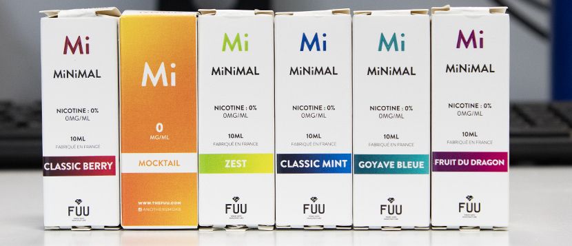 E-liquide Classique Mint Sels de Nicotine 10ml Minimal - Fuu