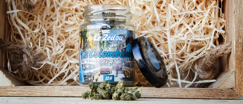 Fleurs de CBD La Colombienne «AK 47» - Le Zedou