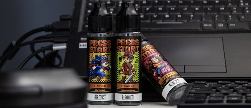 E-liquide Sword 50ml Press Start - Airmust