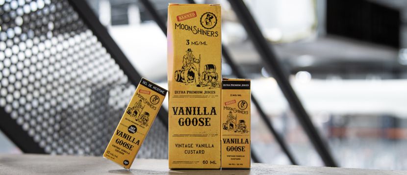 E-liquide Vanilla Goose 10ml Moonshiners - Le French Liquide