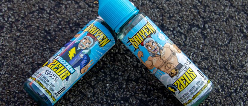 E-liquide Frozen Zeus 50ml Saiyen Vapors - Swoke