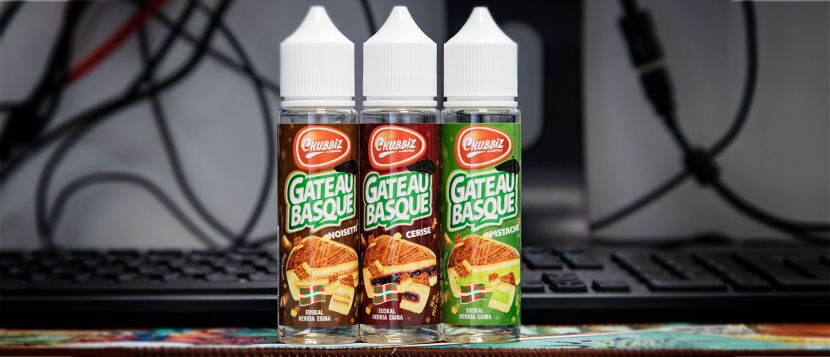 E-liquide Gâteau Basque Cerise 50ml - Chubbiz
