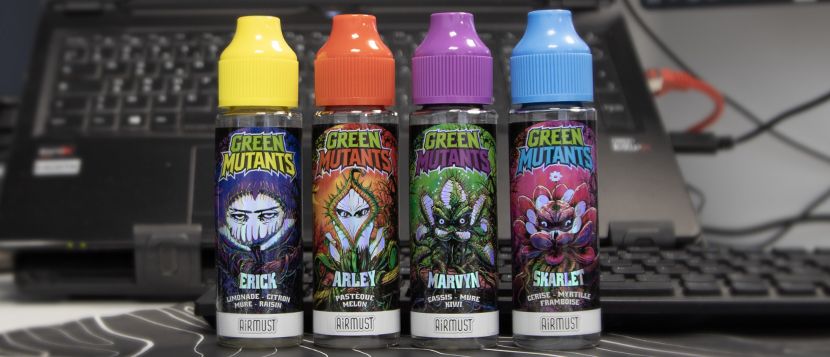 E-liquide Arley 50ml Green Mutants – Airmust