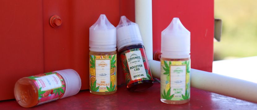 E-liquide L'Eau Tropicale CBD 30ml - Greeneo X Petit Nuage