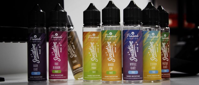 E-liquide Cookie 50ml Sensation+ - Le French Liquide