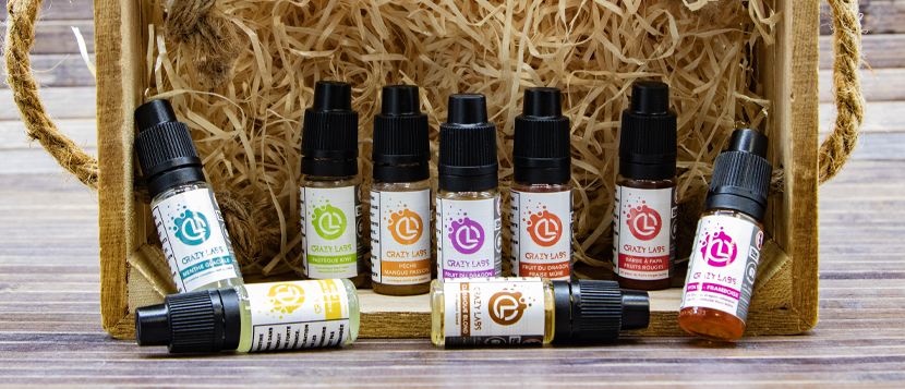 E-liquide Milky Sel de Nicotine 10ml – Crazy Labs