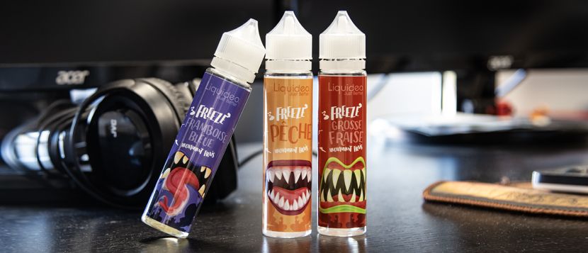 E-liquide Freeze Framboise Bleue 50ml - Liquideo