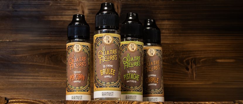 E-liquide L’Eclat Popcorn Soufflé 50ml Le Quatre Heures – Airmust