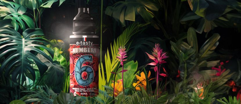 E-liquide 6 Numbers 100ml - E-Tasty