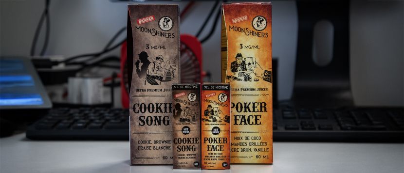 E-liquide Cookie Song 50ml MoonShiners - Le French Liquide