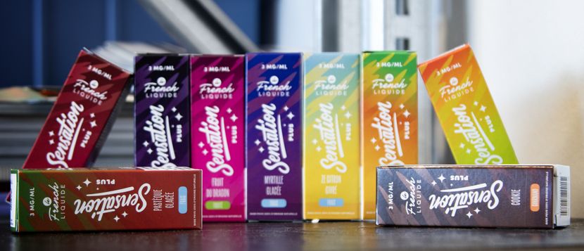 E-liquide Pastèque Glacée 10ml Sensation+ - Le French Liquide