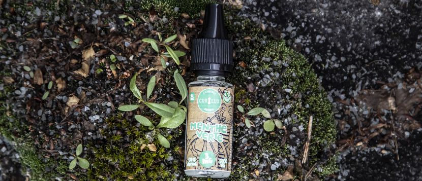 E-liquide Menthe Verte Natural 10ml - Curieux
