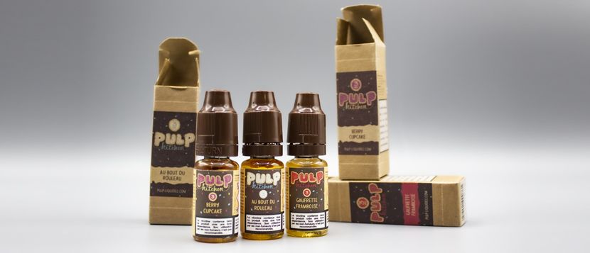 E-liquide Gaufrette Framboise 10ml - Pulp