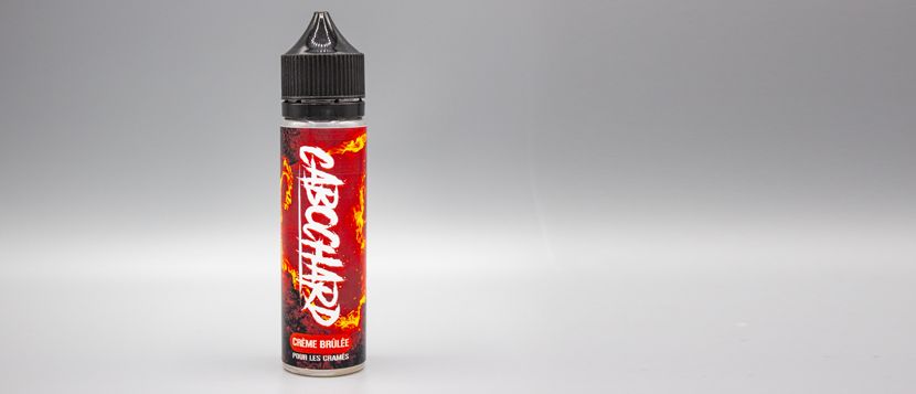 E-liquide Crème Brûlée pour les Cramés 50ml - Cabochard