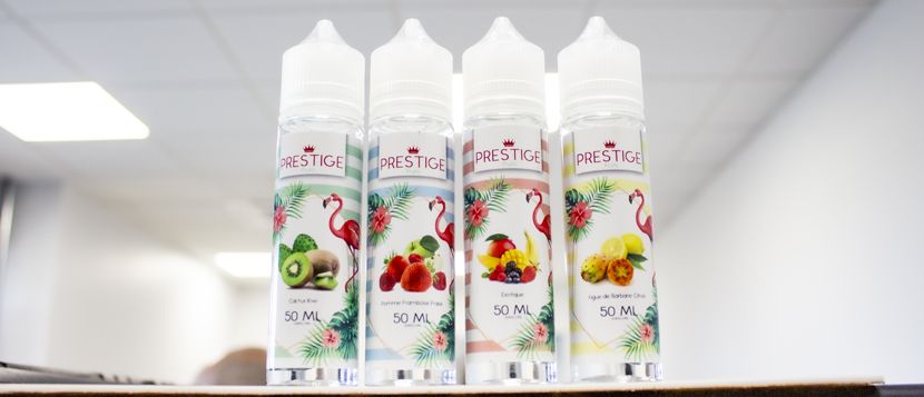 E-liquide Pomme Fraise Framboise 50ml - Prestige Fruit